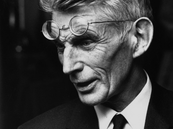 Ritratto fotografico di Samuel Beckett